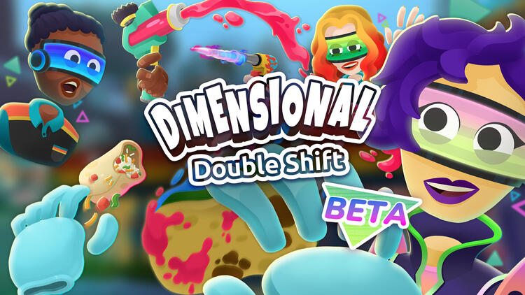 Dimensional Double Shift Comsomnious High. VR game for Quest, Steam, and PSVR